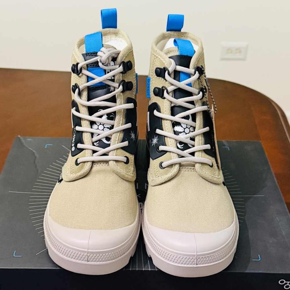 NIB – Palladium x Destiny Pampa Witch Queen High-Top Boots – Unisex – Dune - Picture 5 of 7
